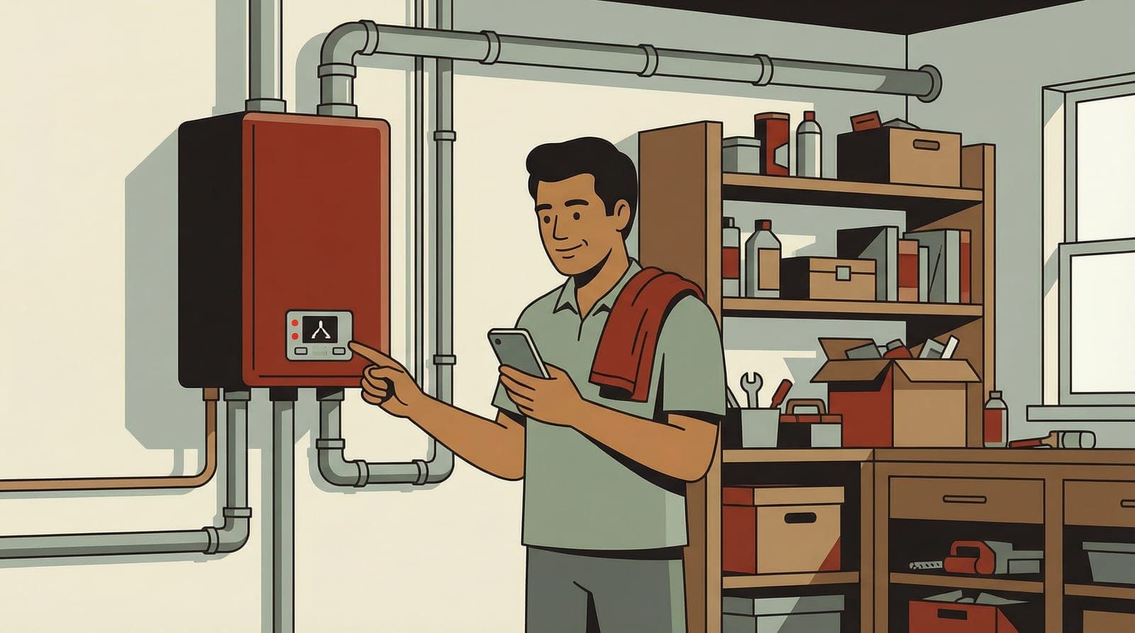 How a recirculation pump saves water and gives you instant hot water