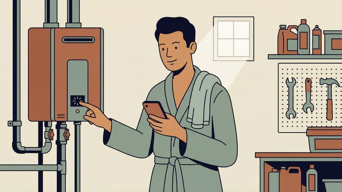 Rinnai error code 61: what a combustion fan failure means for your tankless water heater