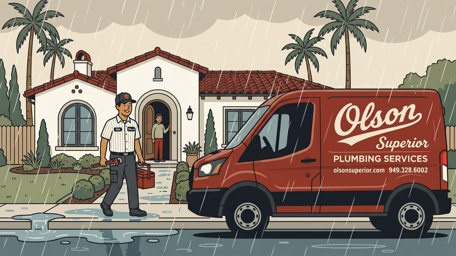 Sewer backing up during a storm: what's normal, what's not, and when to call.