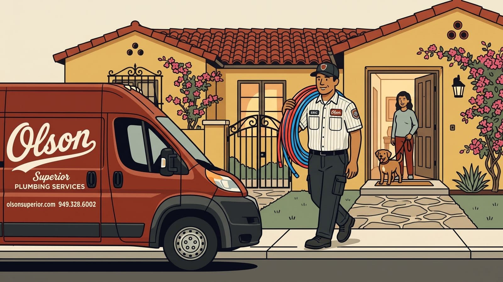 What to expect when repiping your Orange County home: timeline, prep, and what is included.