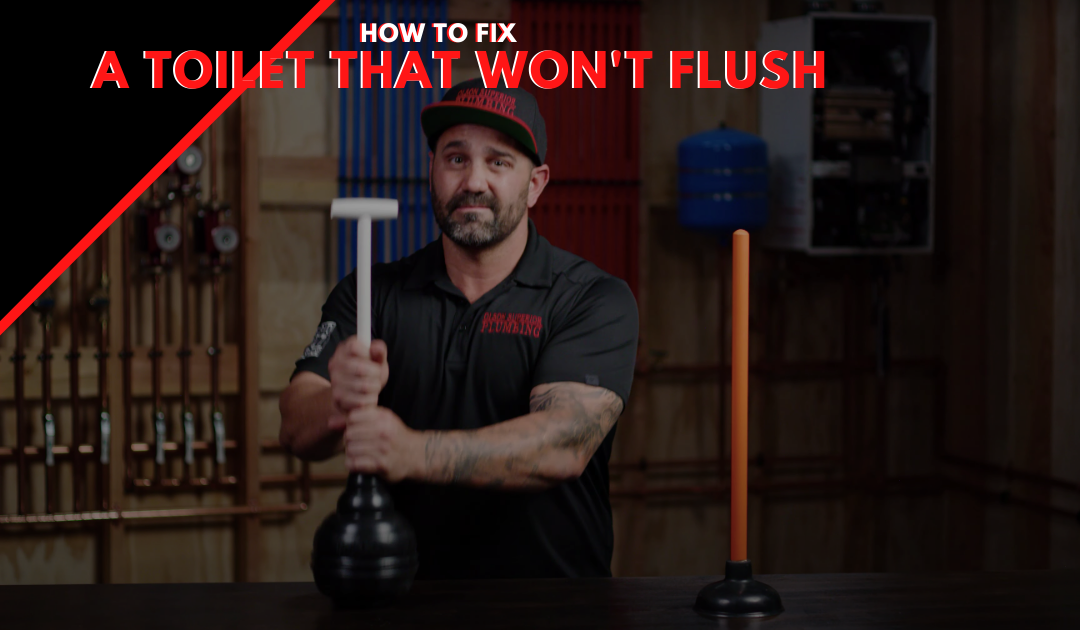 How To Fix A Toilet That Won’t Flush