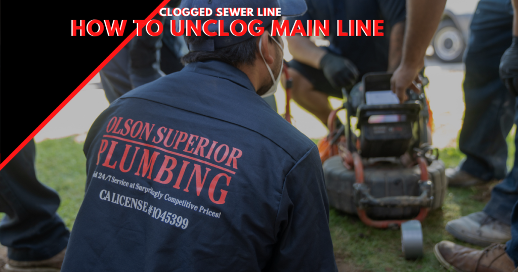 Unclog Clogged Sewer Line | Sewer Line | Clogged Sewer Line | Unclog